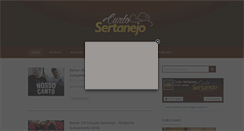 Desktop Screenshot of curtosertanejo.com